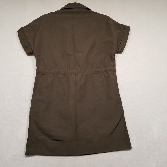 Poetry Small Dress Mini Tunic Top Popover Drawstring Safari Utility Gorpcore - Picture 6 of 7